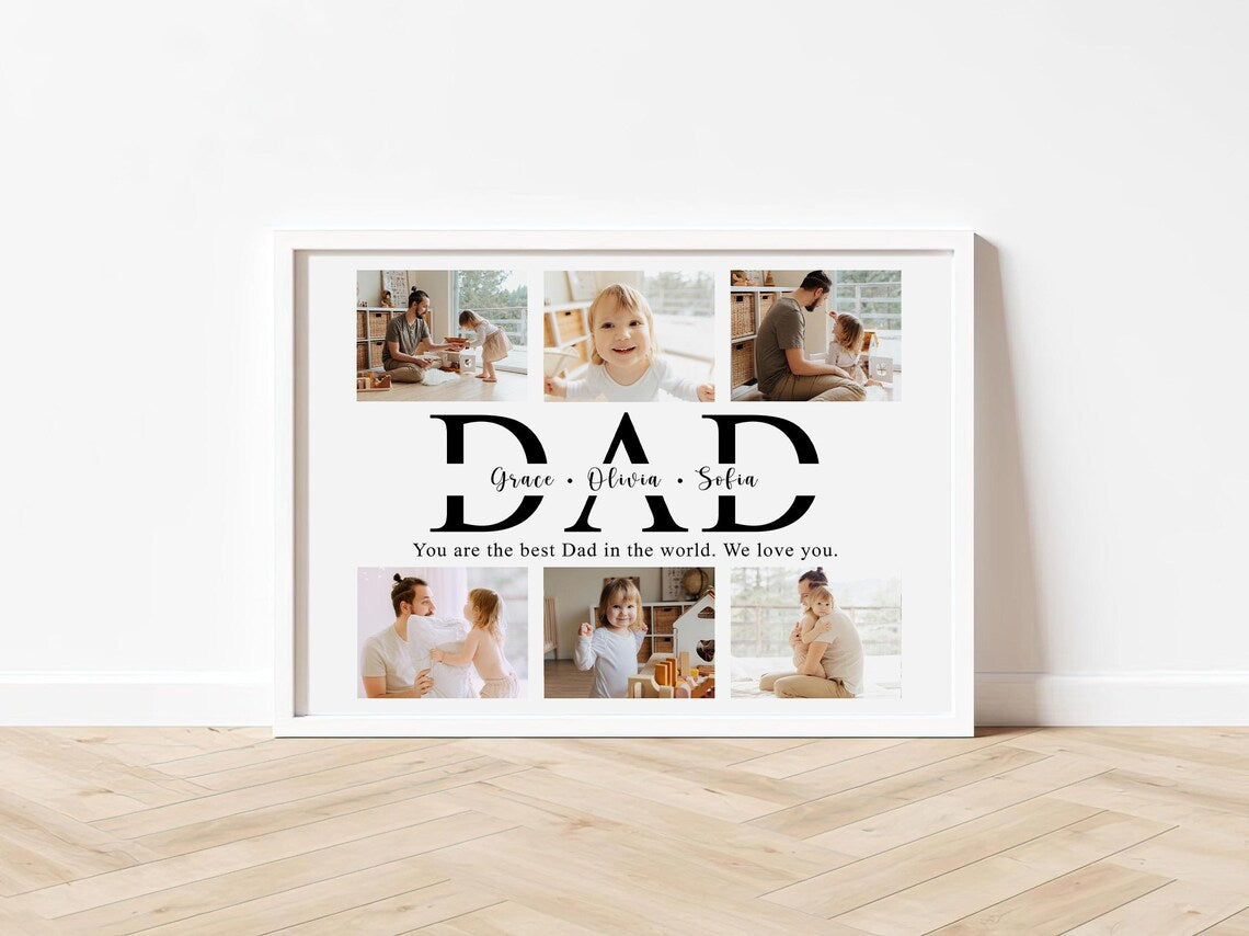 Custom Photo Collage for Dad