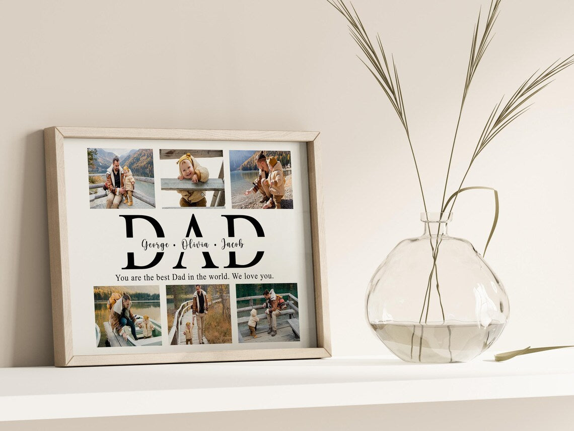 Custom Photo Collage for Dad