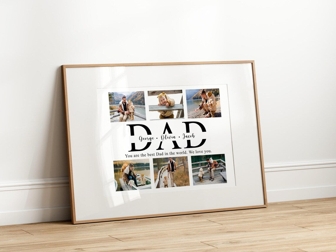 Custom Photo Collage for Dad