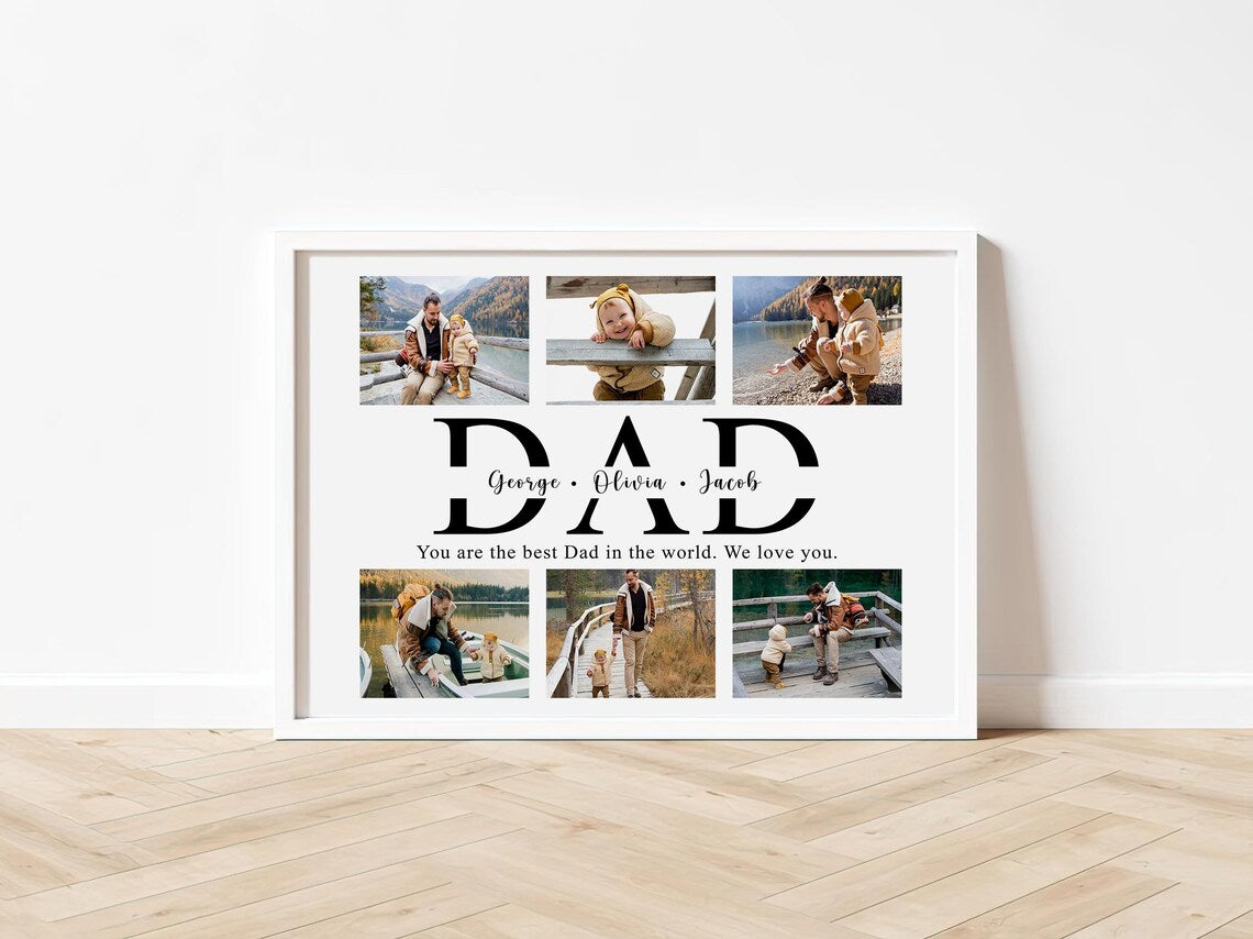 Custom Photo Collage for Dad