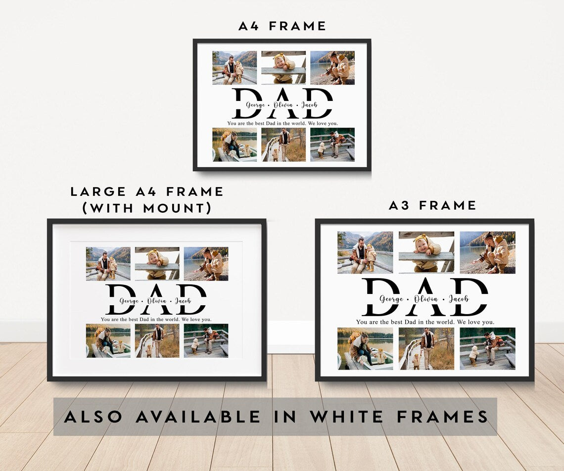 Custom Photo Collage for Dad