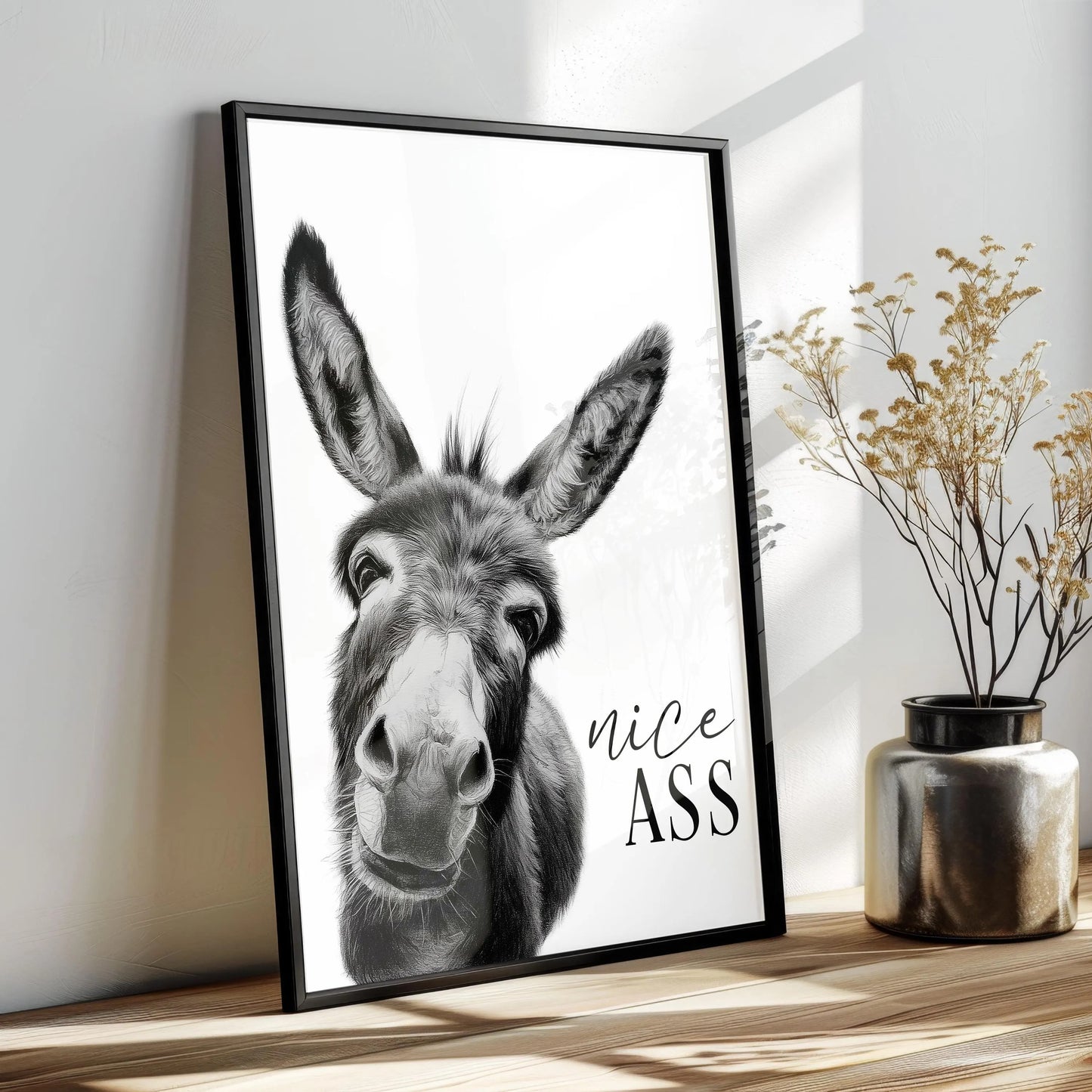 Nice Ass Donkey Print
