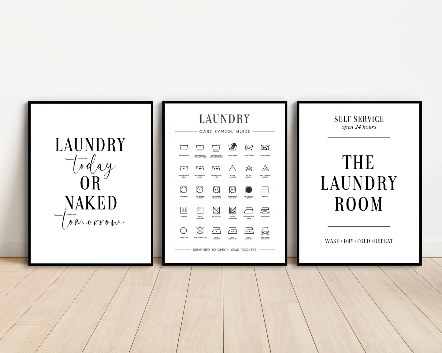 Laundry Room Prints - Choose from 8 Designs