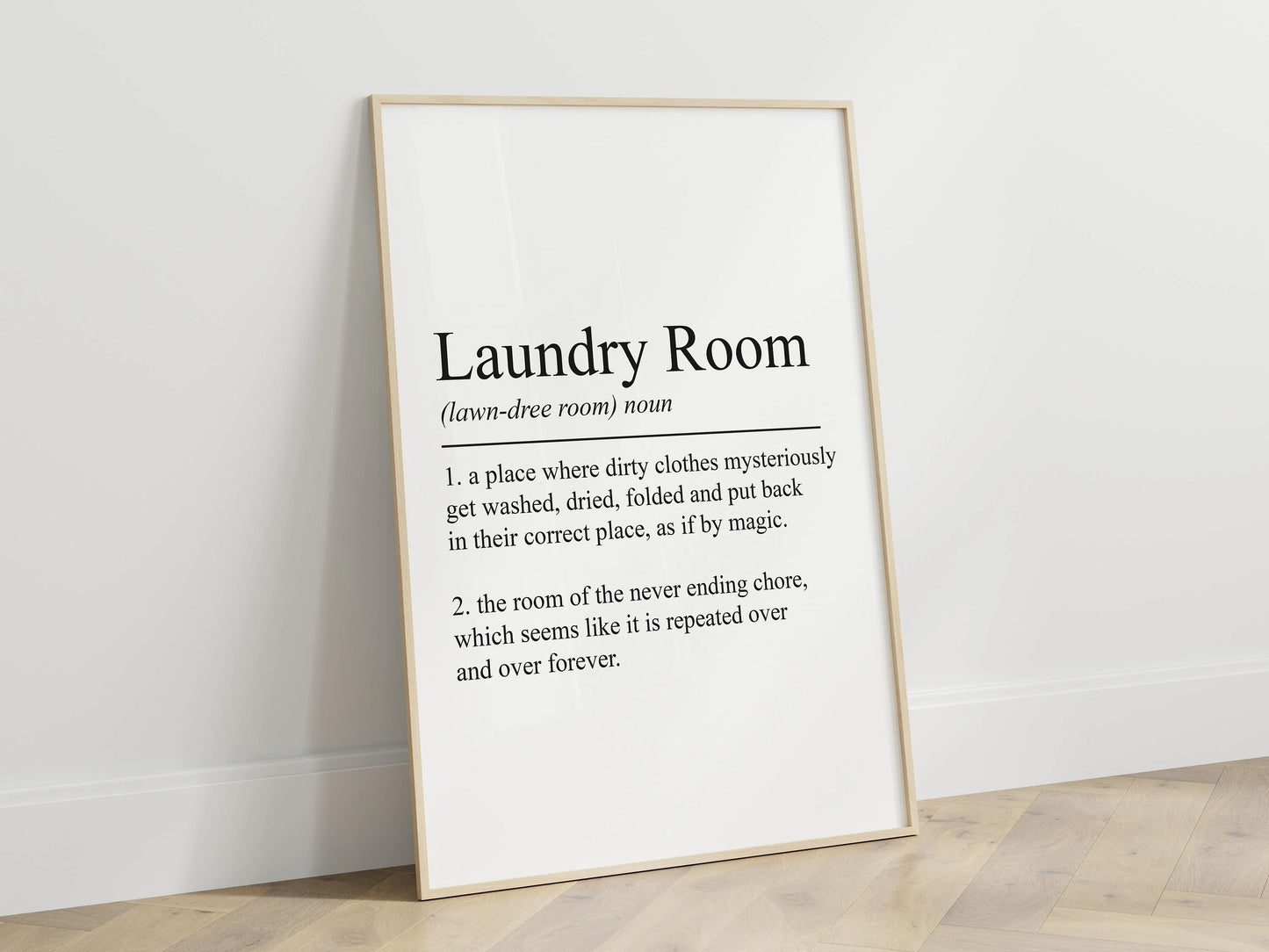 Laundry Room Prints - Choose from 8 Designs