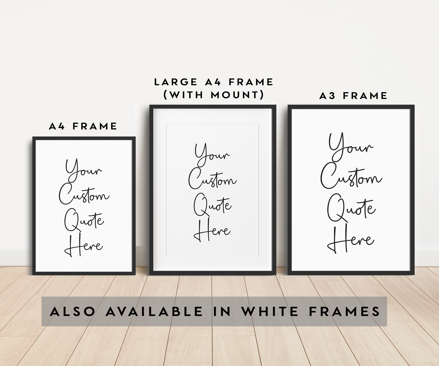 Your Custom Quote Printed And Delivered
