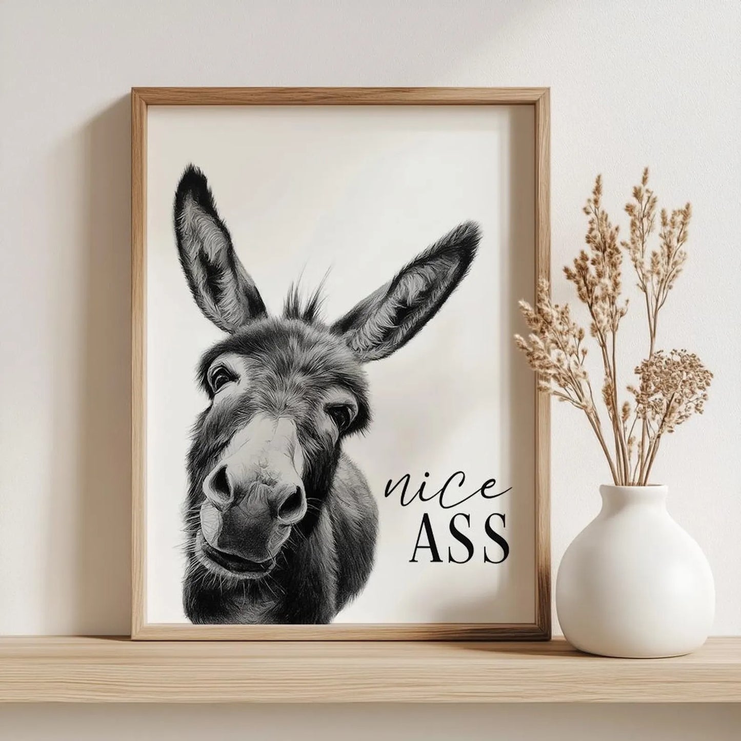 Nice Ass Donkey Print