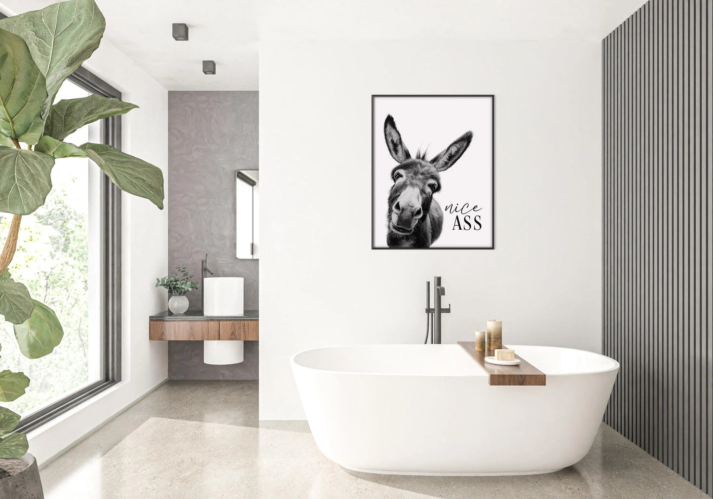 Nice Ass Donkey Print