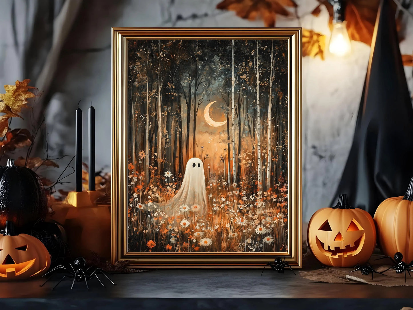 Ghost in Enchanted Forest