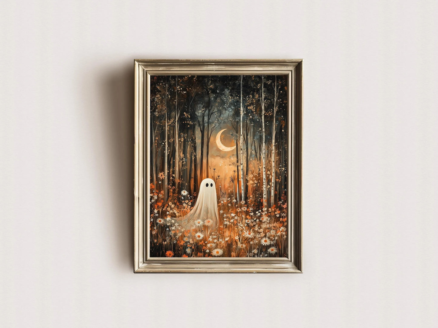 Ghost in Enchanted Forest