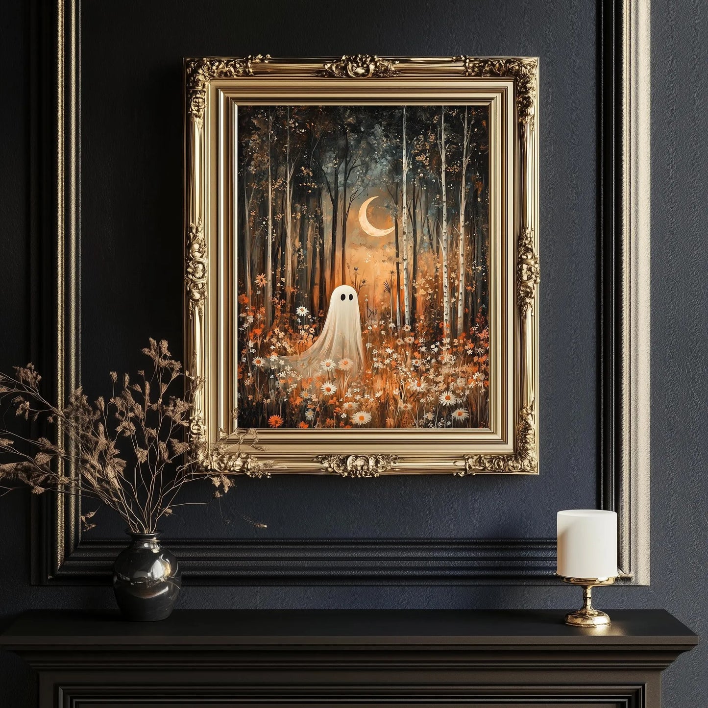 Ghost in Enchanted Forest