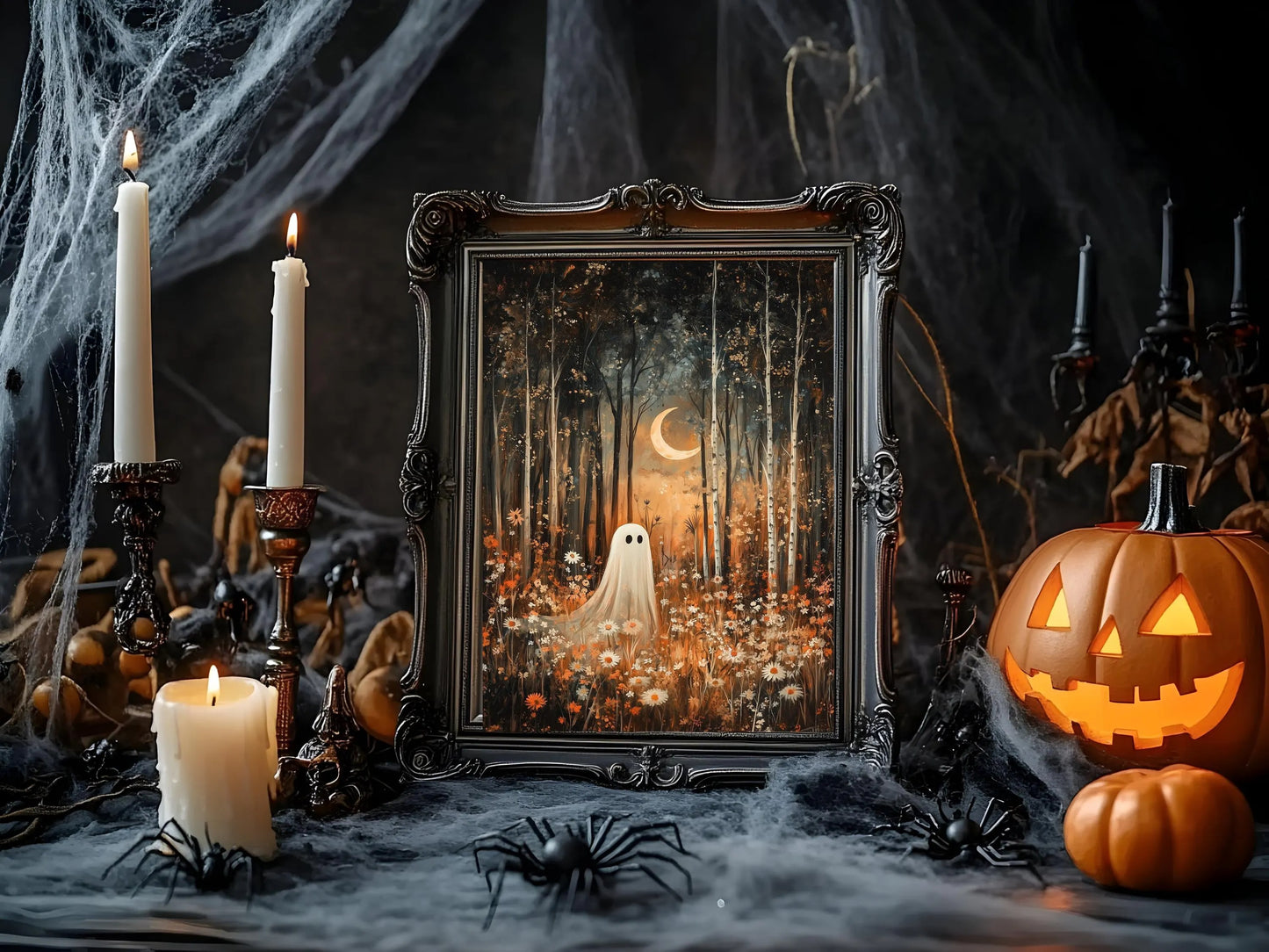 Ghost in Enchanted Forest