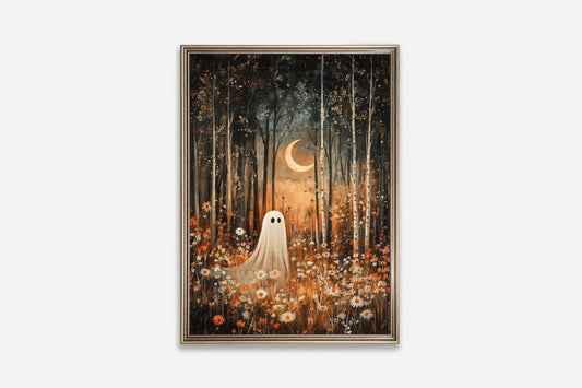 Ghost in Enchanted Forest