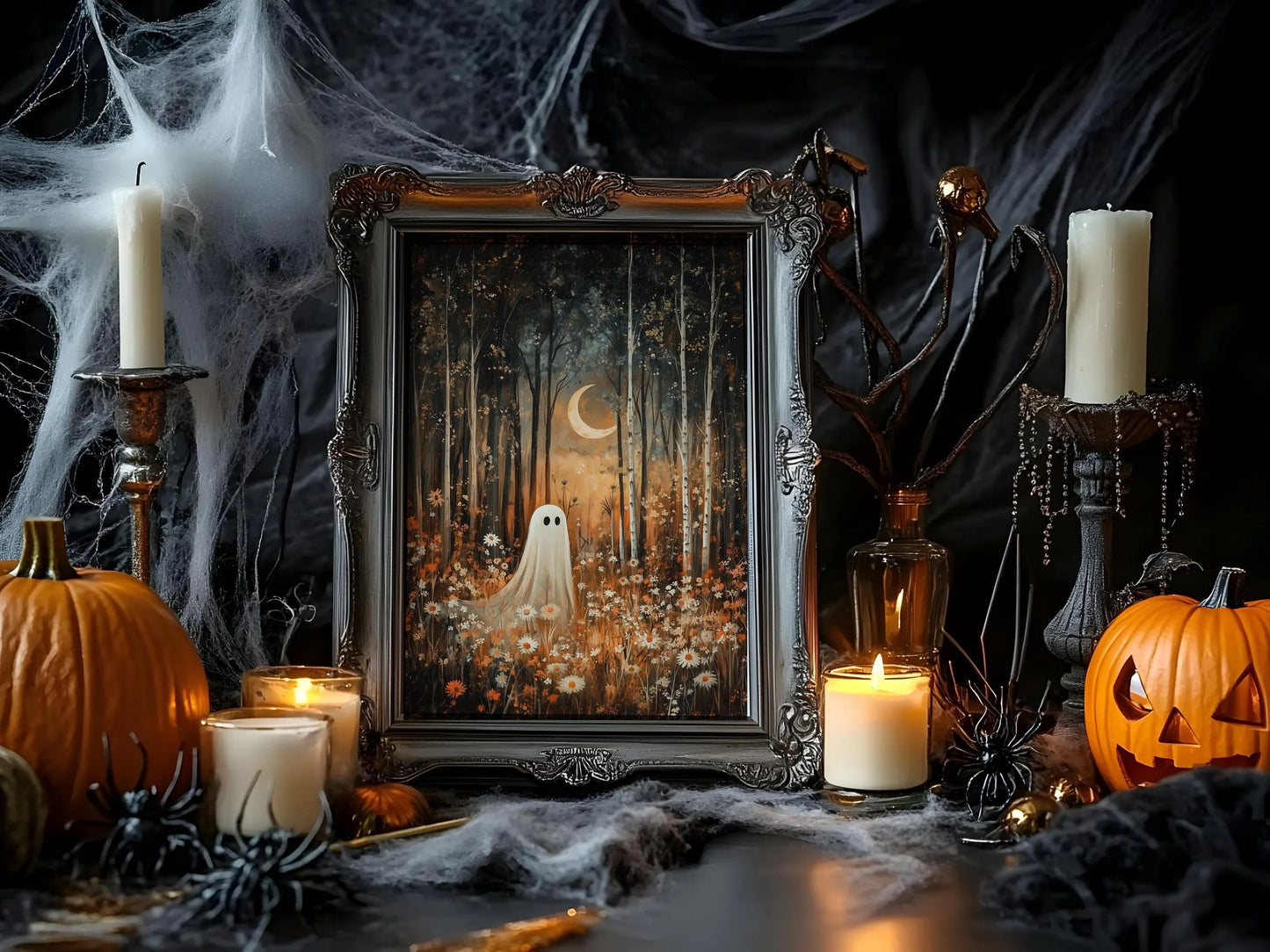 Ghost in Enchanted Forest