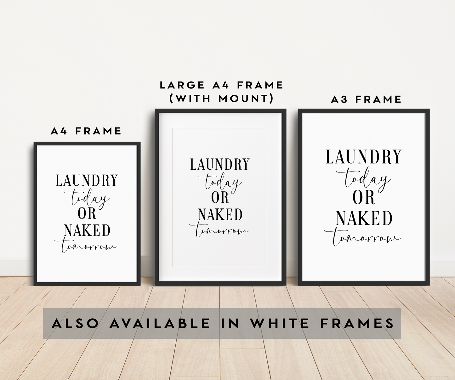 Laundry Room Prints - Choose from 8 Designs